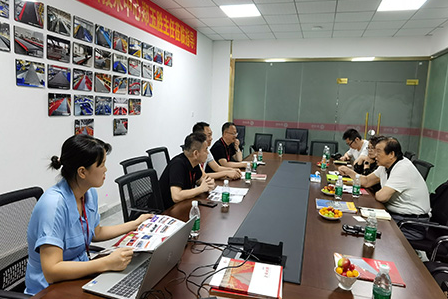 Joining Hands to Create Brilliance | Leaders of the National Rubber and Plastic Center Visited Meilingge Company for Inspection and Research