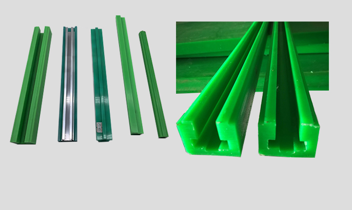 Polymer guardrail/lining strip/cushion strip
